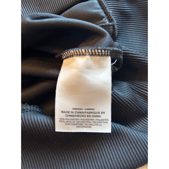 Nike Air Track Jacket Full Zip Black Neon Yellow Mens Sportswear Medium - Picture 6 of 6